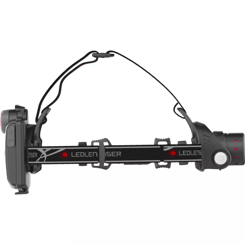 Galvas lukturītis Ledlenser H14R.2 Melns