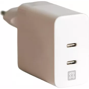 XtremeMac XWH-SPC60-03 lādētājs mobilajām ierīcēm — viedtālruņiem, planšetdatoriem, balts, maiņstrāvas ātrā uzlāde, iekštelpām (XWH-SPC60-03)