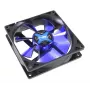 Computer Case Fan NoiseBlocker MelnsSilentFan XE1 92 mm, 1500 RPM, 17 dB, 50 m³/h, 4 V, Melns