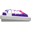 LORGAR KBP7075W, bezvadu 75% mehāniskā spēļu tastatūra Pro, balta, EN izkārtojums