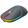 Canyon MW-22 2in1 RGB bezvadu pele - pelēka - Bluetooth/RF - 1.600 dpi - uzlādējama