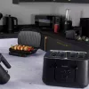 Salter EK5565MBLKFVDE Kuro 4-šķēlīšu tosteris