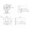 Hikvision Digital Technology DS-1272ZJ-110 drošības kameras piederums - stiprinājums