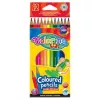 Colorino Kids sešstūra krāsainie zīmuļi 12 krāsas