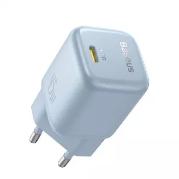 Lādētājs Baseus PicoGo GaN 45W ES spraudnis zils