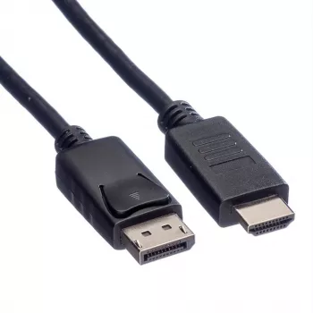 ROLINE DisplayPort kabelis DP - HDTV, ST/ST, melns, 1,5 m (11.04.5779)
