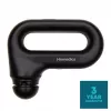 Pārnēsājama vibrācijas masāžas pistole HoMedics HHP-120BK — kompakts uzlādējams perkusijas masieris