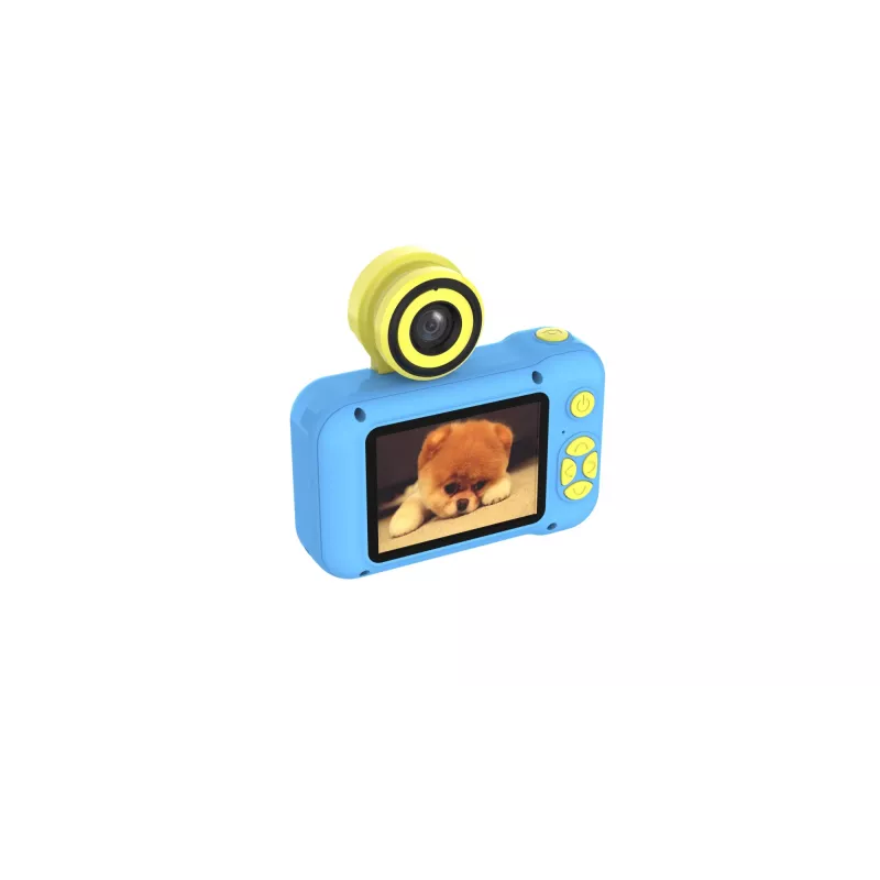 Bērnu digitālā kamera Denver KCA-1351BU 2MP zila dzeltena