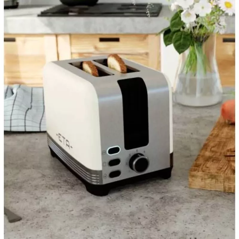 ETA | Storio Toasteris | ETA916690040 | Jauda 930 W | Korpusa materiāls Nerūsējošais tērauds | Bēšs