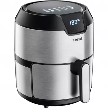 Tefal Easy Fry EY401D Single 4.2 L Brīvstāvošs 1500 W Karstā gaisa fritieris Melns, Nerūsējošais tērauds
