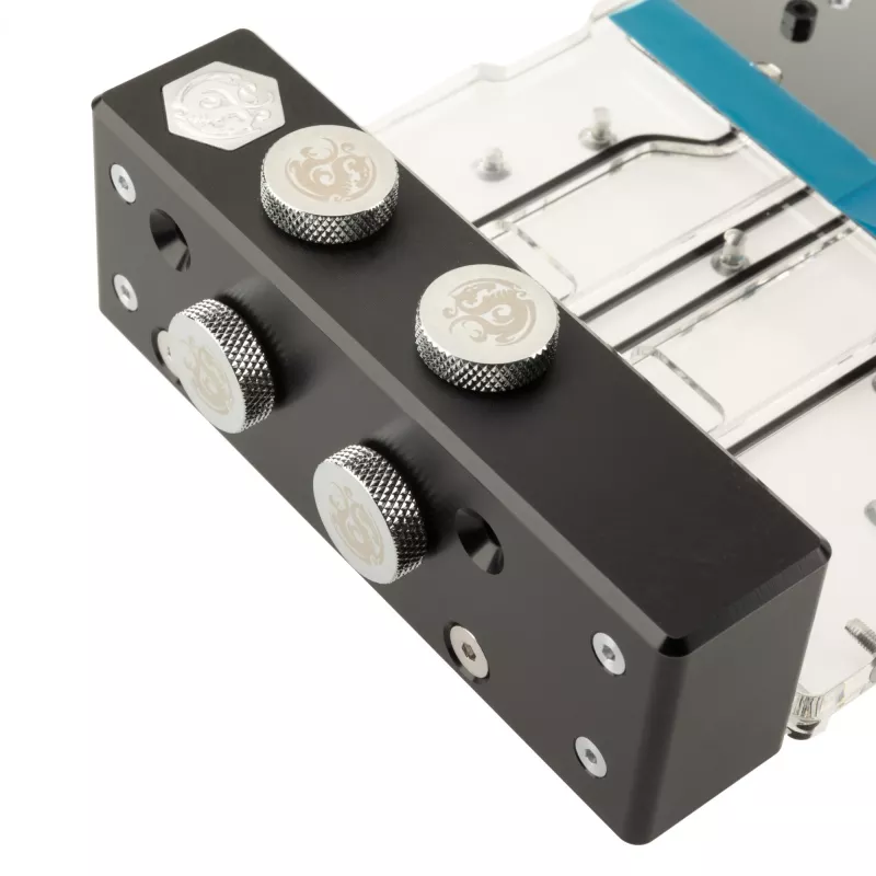 Aizmugurējā plāksne BitsPower X-TEND active RTX 4090 FE — akrila apdare (BP-VG4090FE-BKP)
