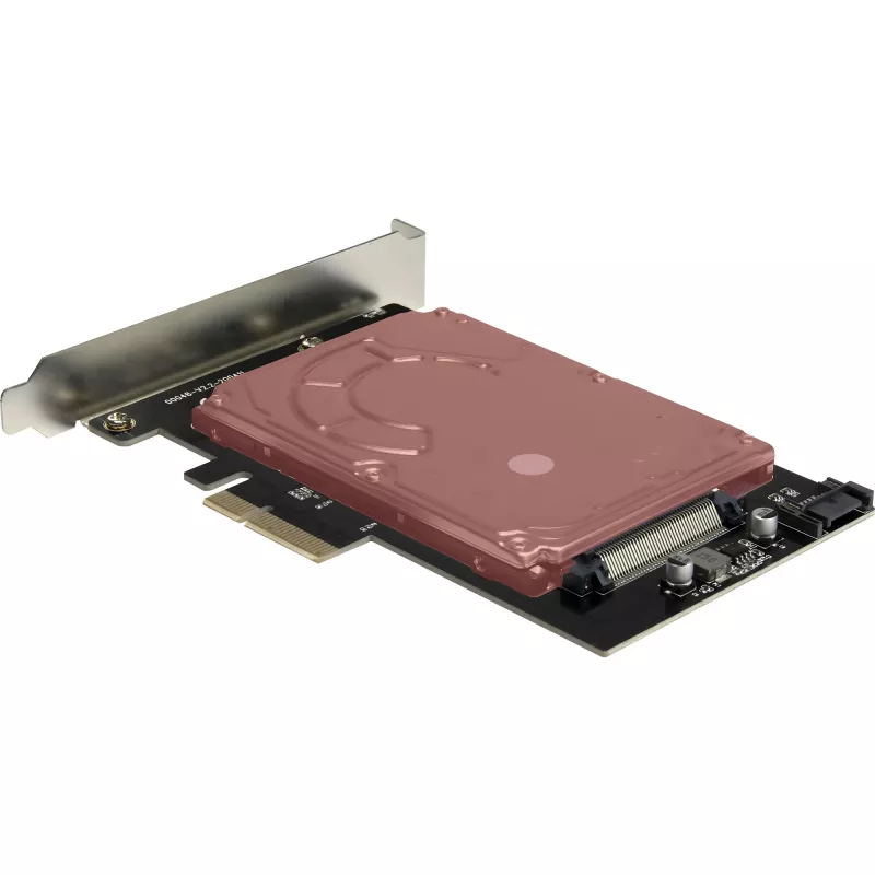 Maiņstrāvas adapteris INTER-TECH KT048 PCIe uz SFF-8639 (U.2) - modelis 88885561