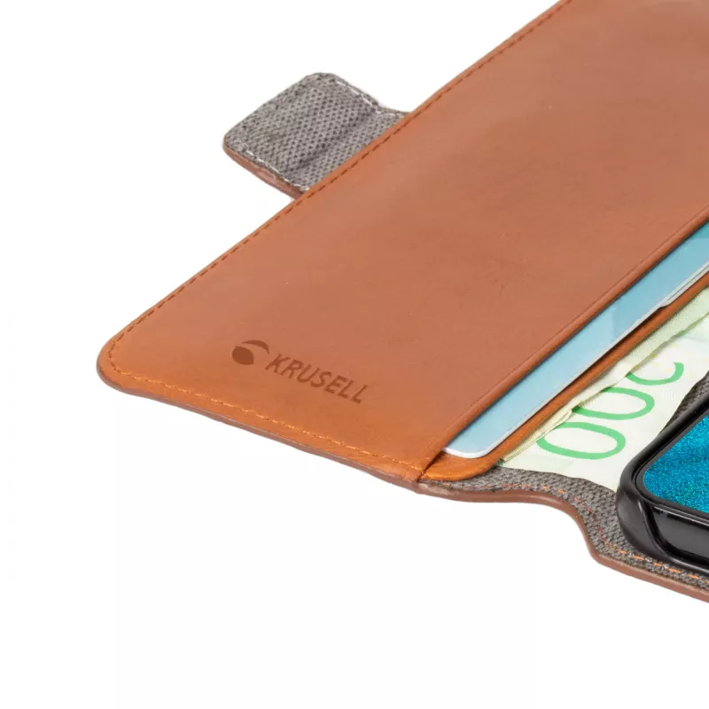 Folio Case Krusell Galaxy S22+ 16.8 cm Brown