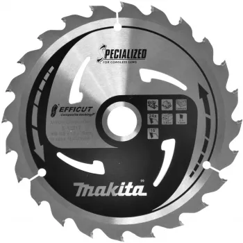 Makita E-12217 Efficut ripzāģa asmens, 165 mm, 24 zobi