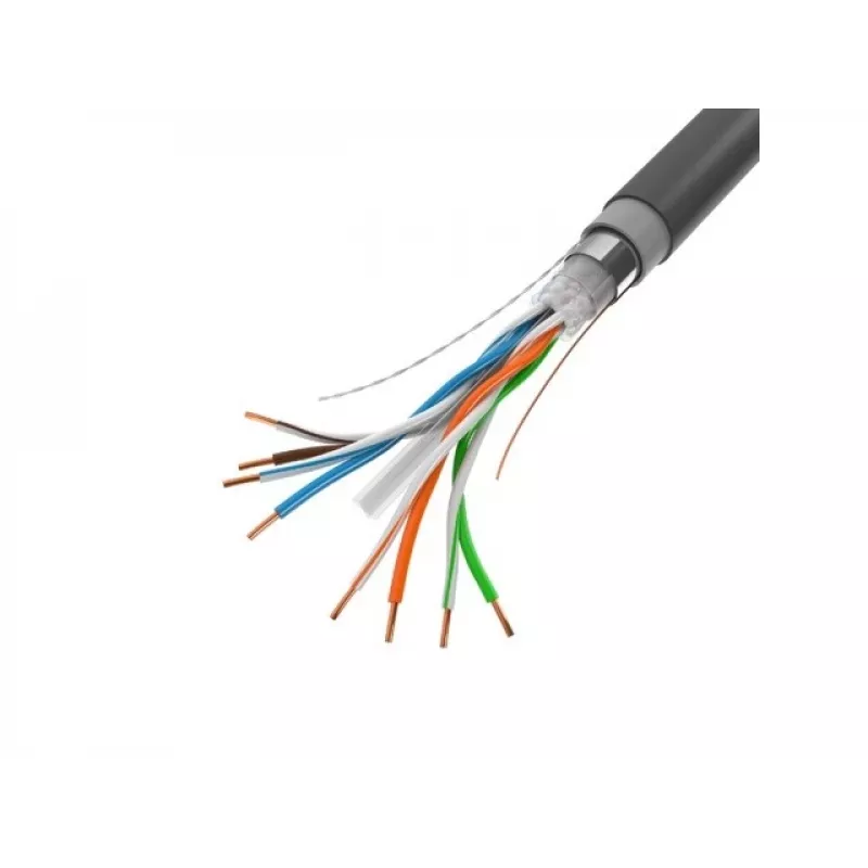 Tīkla kabelis Lanberg LCF6-30CU-0305-BK RJ45 Cat6 305 m melns