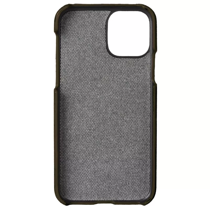 Telefona maciņš Krusell Birka Apple iPhone 11 Pro Max, tumši brūns ādas stila aizsargvāciņš