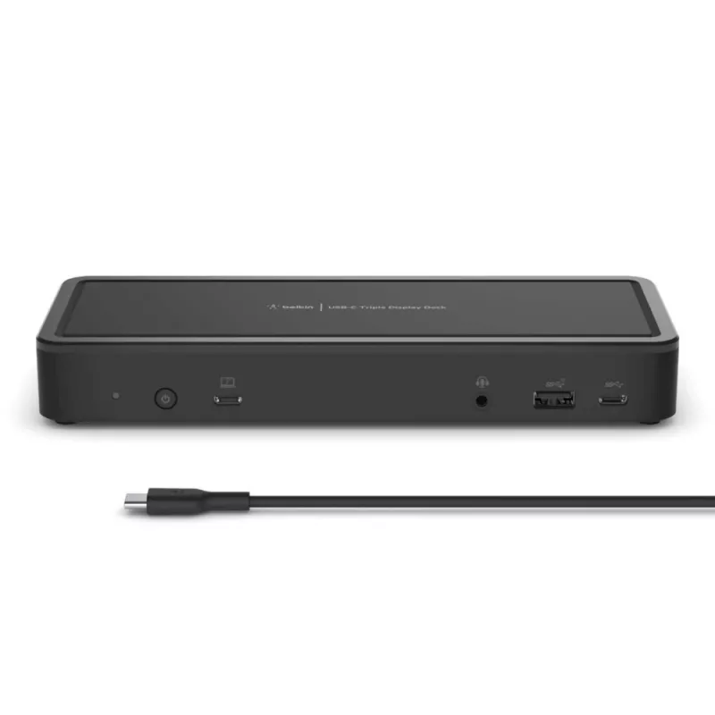 Belkin INC003VFBK klēpjdatora dokstacija/porta replikators Docking USB 3.2 Gen 2 (3.1 Gen 2) Type-C Melns