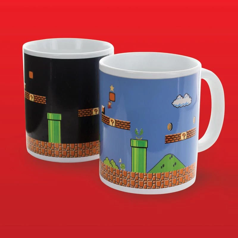 Paladone Super Mario Bros siltuma maiņas krūze