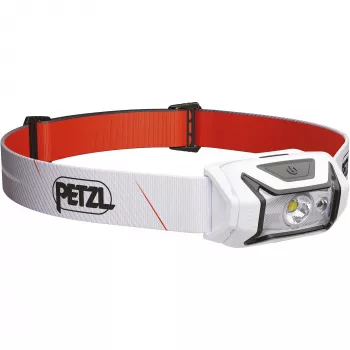 Galvas lukturis Petzl TIKKA CORE 450 lm balts — Uzlādējams galvas lukturis, kompakts brīvroku apgaismojums