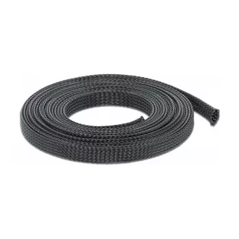 Pītais apvalks DeLOCK 18902 10 m x 12 mm melns