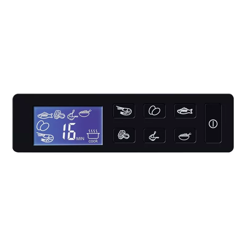 STEBA DG 2 tvaicētājs (1200 W, nerūsējošais tērauds/melns) (05.22.00)