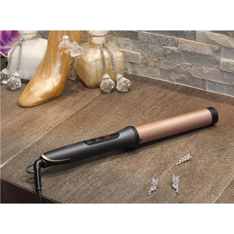 Matu lokšķēres LAFE Sleek & Shine 32 mm LAFLKA47572, 32 mm cilindrs, elektrisks veidošanas rīks