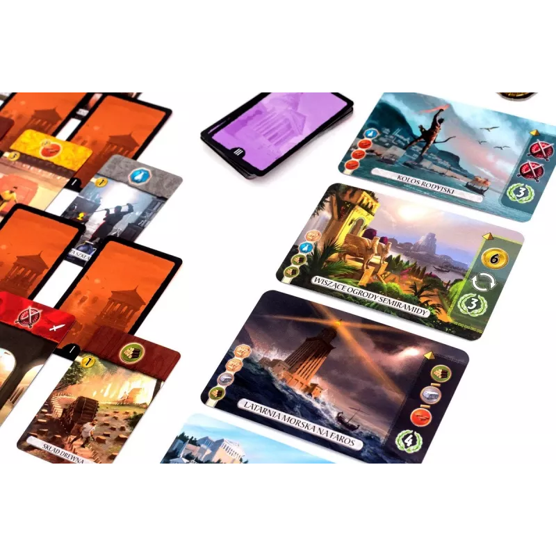 Galda spēle 7 WONDERS OF THE WORLD - DUEL (POĻU VERSIJA)