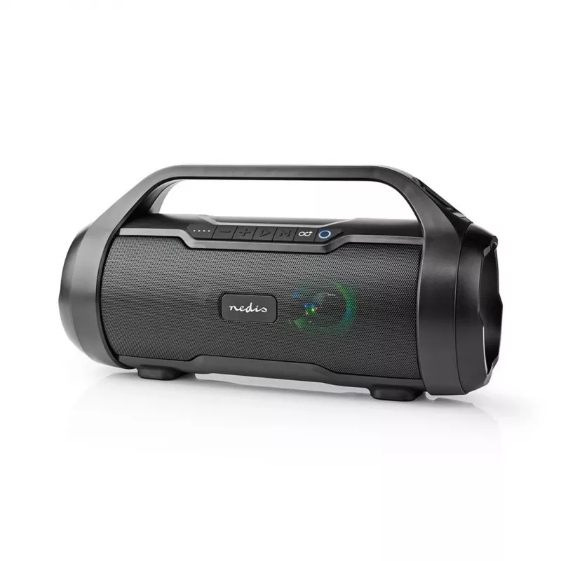 Nedis SPBB310BK pārnēsājams/ballīšu skaļrunis Stereo pārnēsājams skaļrunis Melns 36 W