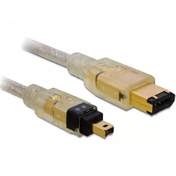 FireWire A/A kabelis DeLOCK 2,0 m pelēks