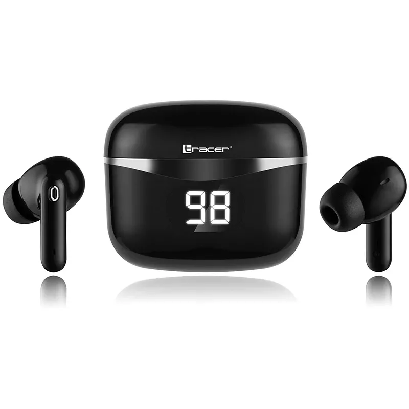 Headphones Tracer 47215 T5 TWS BT Melns