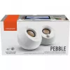 Creative Pebble 2.0 galda stereo skaļruņi, balti
