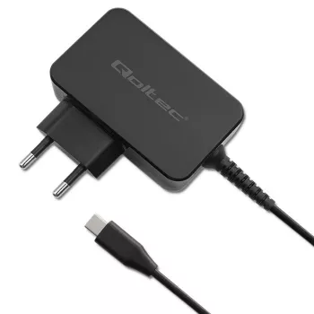 Strāvas adapteris QOLTEC 52384 GaN 30W izeja 5–20V USB lādētājs