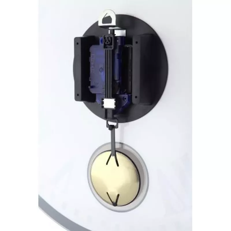 NeXtime klok 8162 Romana, Ø43 cm, siena, balts
