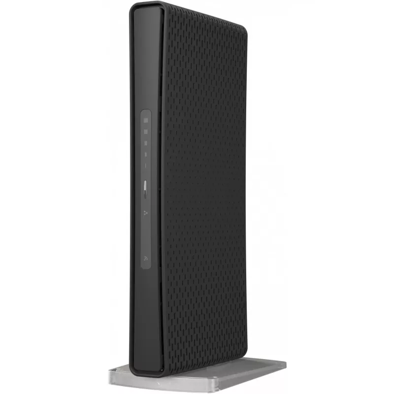 Galda maršrutētājs MikroTik hAP ac³ Divjoslu Wi‑Fi 5, Qualcomm IPQ4019 719 MHz, 5x Gigabit RJ‑45, 1x USB, PoE, 2 ārējās antenas, melns