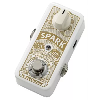 TC Electronic Spark Mini efektu pedālis Balts