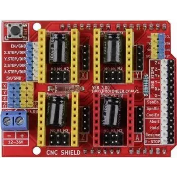 ARD SHD CNC KIT - Arduino Shield - Kontrolierplates komplekts (ARD-CNC-Kit1)