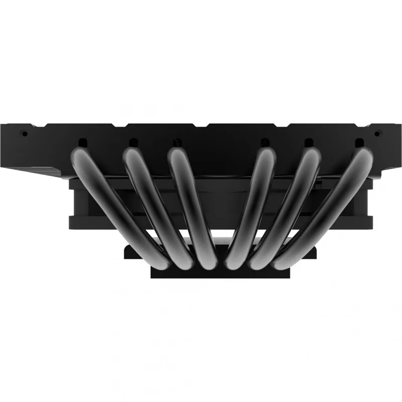 Alpenfohn Melns Ridge zema profila CPU dzesētājs — 120 mm