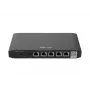Bezvadu maršrutētājs RUIJIE RG-EG105G-V3 Dual Band Wi‑Fi 5, 2 kodoli, 128 MB RAM, 32 MB zibatmiņa, 4 LAN + 2 WAN Gigabit porti, melns