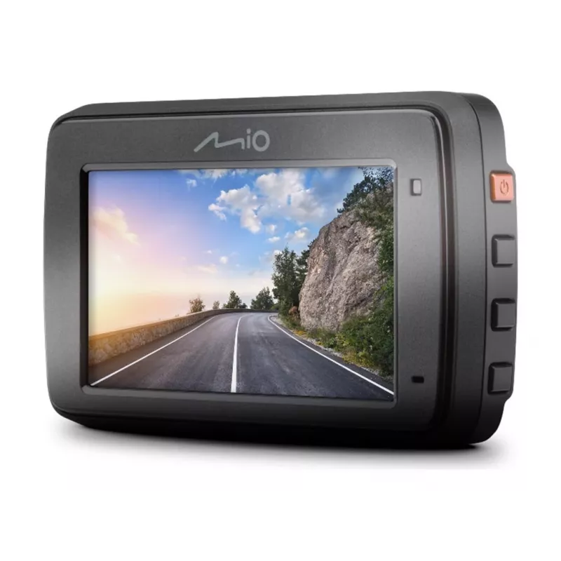 Auto kamera MIO MiVue 802, 2560×1440 QHD 140° 60 kadri/s, 2,7 collu displejs, baterija/USB, microSD līdz 128GB, G-trieciens, sadursmes noteikšana