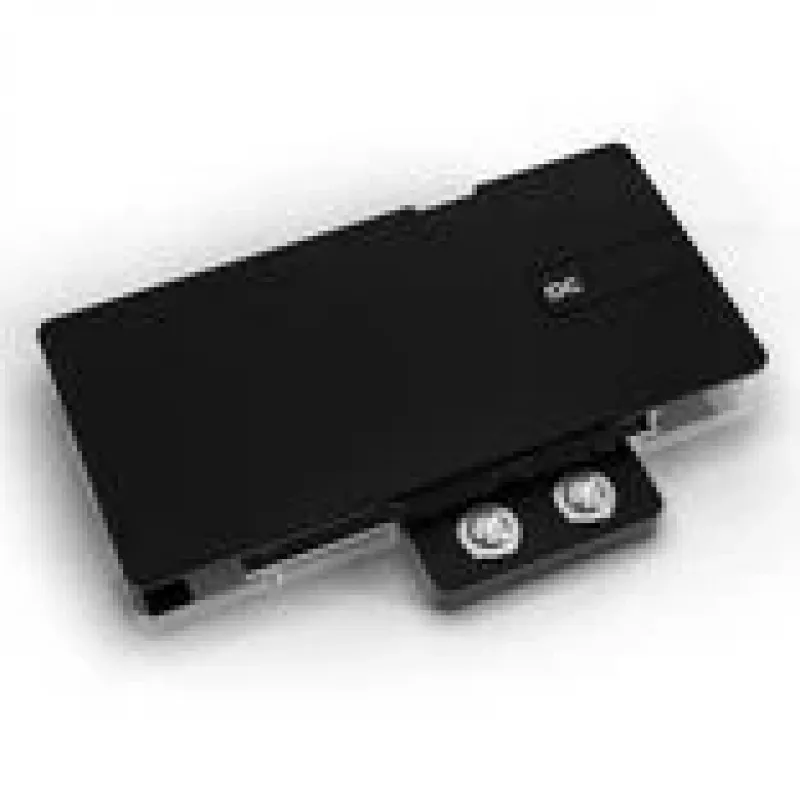 Ūdens bloks Alphacool Core RX 9070 XT Nitro+ caurspīdīgs/hromēts ar aizmugures plāksni