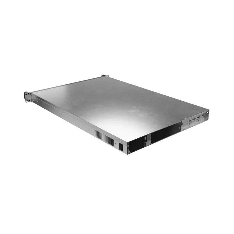 Rack Chassis Lanberg SC01-6501-12B 1U Melns 8 ventilatori HDD SSD