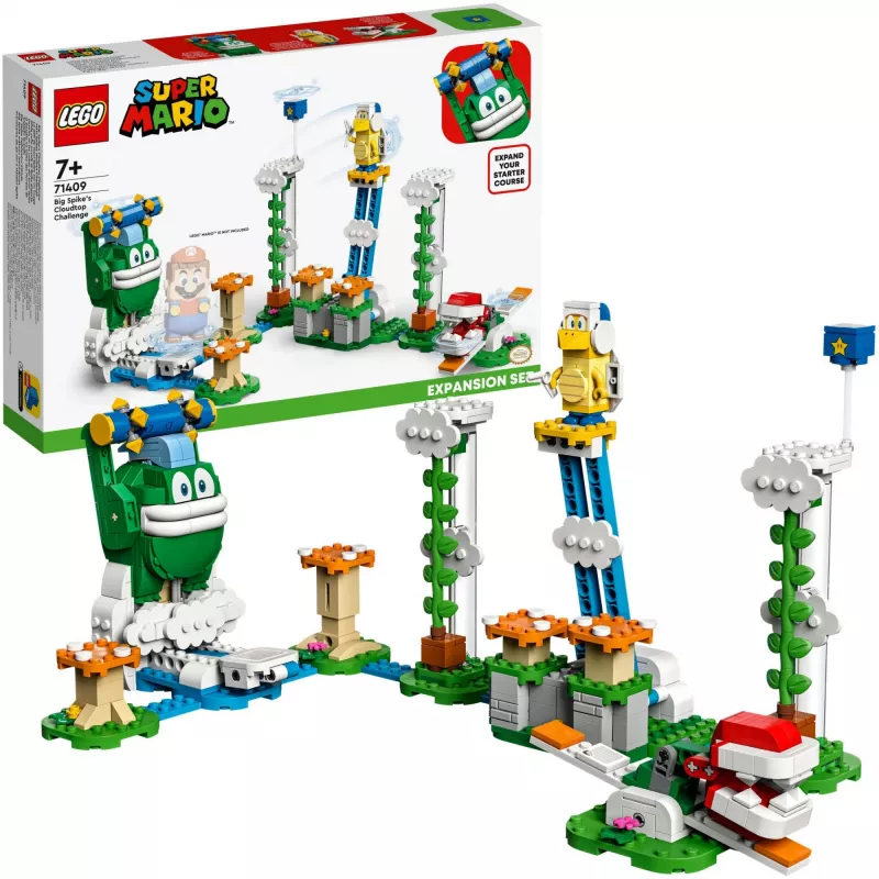 Rotaļlietu konstruktors LEGO Super Mario 3 ienaidnieku figūras 71409 — Bumeranga brālis un Piranjas augs