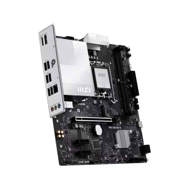 MSI PRO H810M-B mātesplate Intel H810 LGA 1851 (Ligzda V1) micro ATX