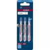 Bosch Expert T118 EHM finierzāģa asmens no karbīda, 3 gab.