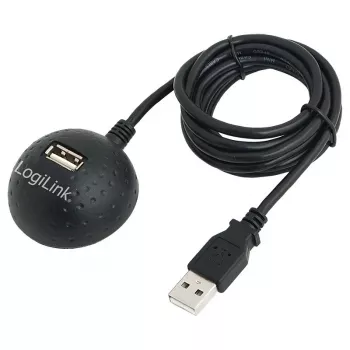 USB 2.0 pagarinātājkabelis ar dokotāja savienotāju