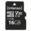 ATMIŅA MICRO SDHC 16GB C10/W/ADAPTER 3433470 INTENSO