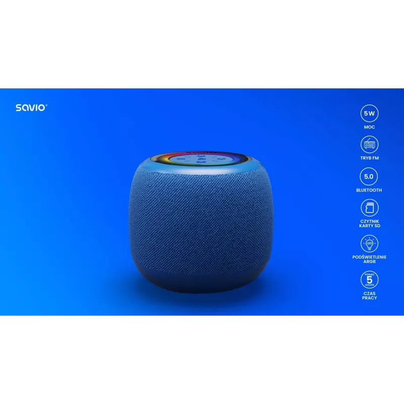 Savio BS-042 Bluetooth skaļrunis 5 W