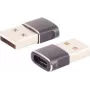 savienotāju adapteris ShiverPeaks BS14-05034 USB A uz USB C pelēks