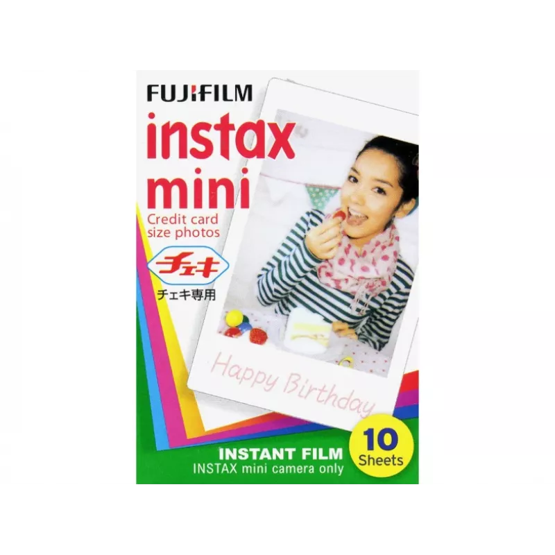 Fujifilm | Instax Mini Glancētā momentfilma | 86 x 54 mm | Daudzums 10