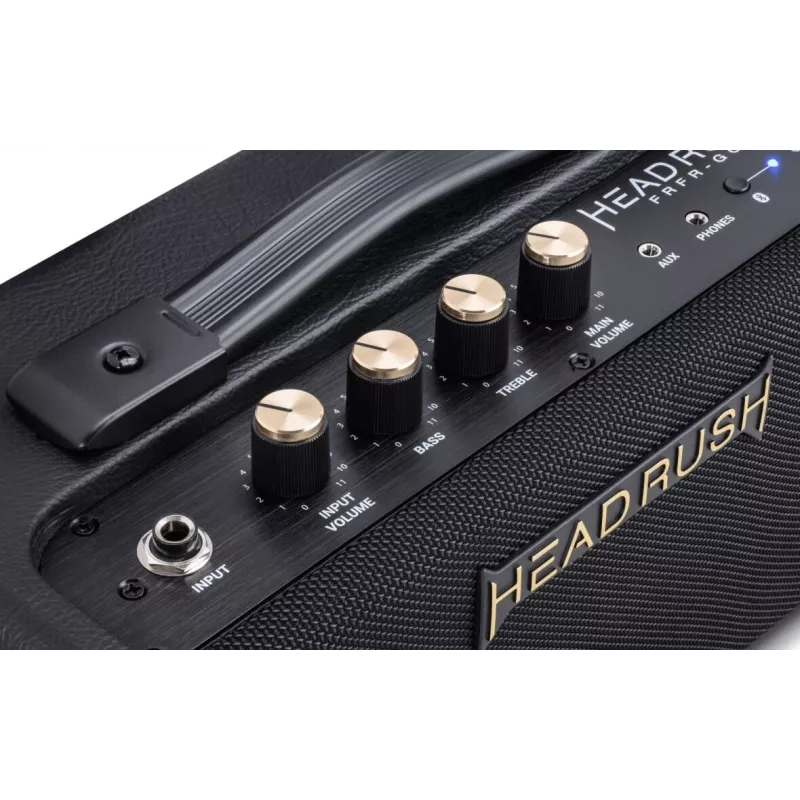 Portable FRFR guitar amplifier HEADRUSH FRFR-GO, 65W, full-range, baterija/AC power